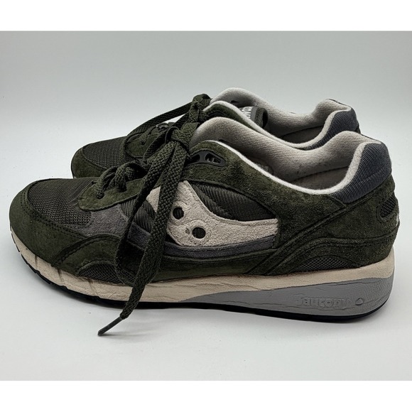 Saucony Shoes Men\'s Sz‎ 8.5 Green Gray Originals Shadow 6000 Running main image 9